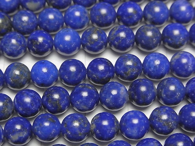 [Video] Lapislazuli AA+ Round 6.5-7mm 1strand beads (aprx.15inch/36cm)