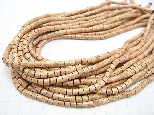 1strand $3.79! Rosewood Roundel (Tube) 5x5x4mm 1strand beads (aprx.15inch / 36cm)