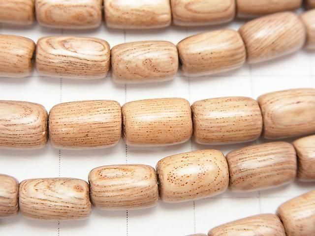 Rosewood Tube 10x6x6mm 1strand beads (approx. 15 inches/38 cm)
