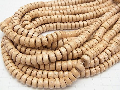 1strand $4.79! Rosewood Roundel 10x10x5mm 1strand beads (aprx.15inch / 37cm)