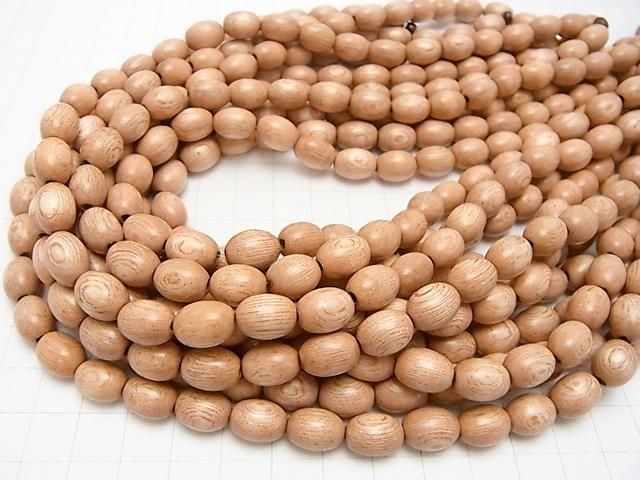 Rosewood Rice beads, 11x8x8mm, 1 strand (approx. 15 inches/38 cm)