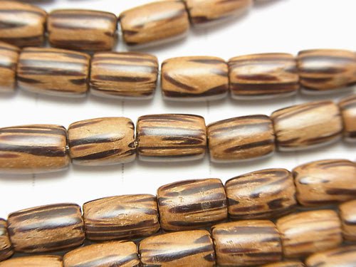 1 strand $3.79! Palm wood (palm tree) Tube 7 x 5 x 5 mm 1 strand beads (aprx.15 inch / 38 cm)