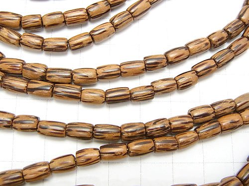 1 strand $3.79! Palm wood (palm tree) Tube 7 x 5 x 5 mm 1 strand beads (aprx.15 inch / 38 cm)