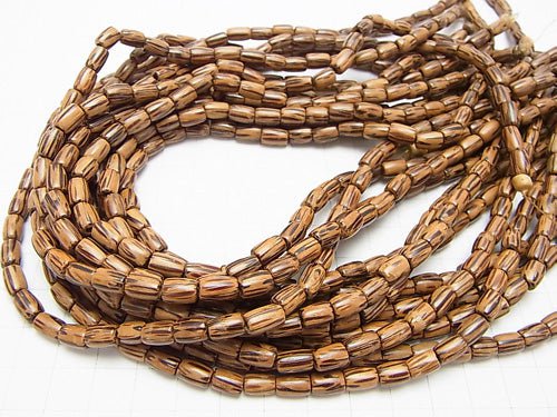 1 strand $3.79! Palm wood (palm tree) Tube 7 x 5 x 5 mm 1 strand beads (aprx.15 inch / 38 cm)