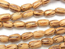 1strand $3.79! Palm Wood (Palm Tree) Rice 8 x 5 x 5 mm 1strand beads (aprx.15 inch / 38 cm)