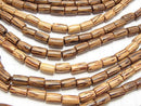 1strand $3.79! Palm Wood (Palm Tree) Tube 10x6x6mm 1strand beads (aprx.15inch / 38cm)