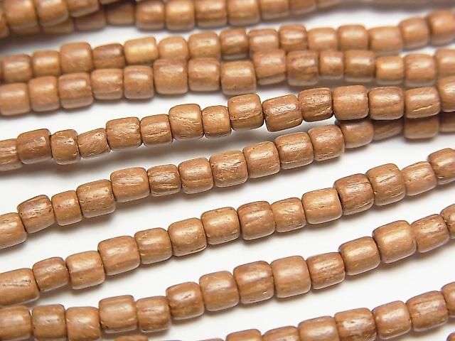 Bayon Wood Beads Rondelle (Heishi)3x3x3mm 1strand beads (aprx.15inch/38cm)