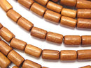 Tube, Wood Beads Natural Beads