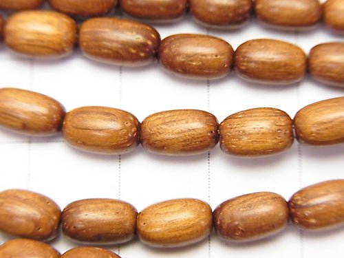 1strand $2.79! Bayon Wood Beads Rice 7x5x5mm 1strand beads (aprx.15inch / 37cm)