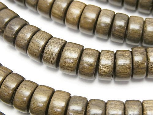 Roundel, Wood Beads Natural Beads