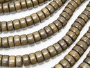 1strand $4.79! Gray Wood Rondelle 10 x 10 x 5 mm 1strand beads (aprx.15 inch / 38 cm)
