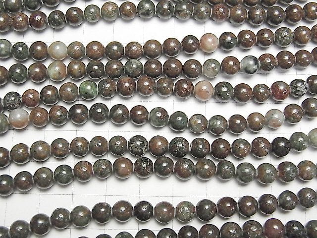 [Video] Eclogite  Round 6mm 1strand beads (aprx.15inch/38cm)