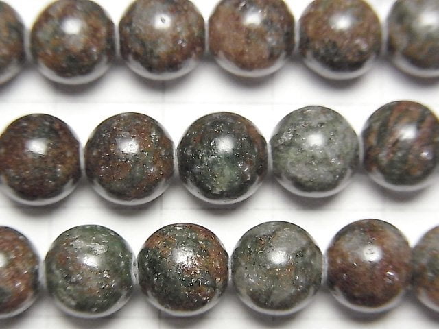 [Video] Eclogite  Round 8mm 1strand beads (aprx.15inch/37cm)