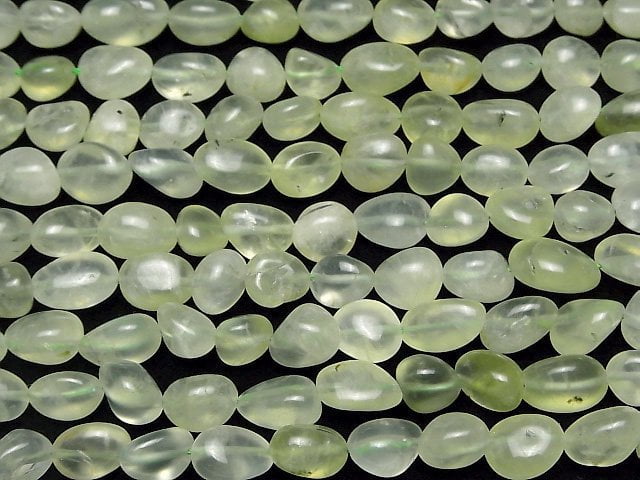 [Video]Prehnite AA+ Nugget 1strand beads (aprx.15inch/37cm)