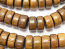 1strand $4.19! Wood Beads  Rondelle 10x10x4mm 1strand beads (aprx.15inch/38cm)