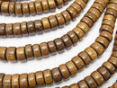 1strand $4.19! Wood Beads  Rondelle 10x10x4mm 1strand beads (aprx.15inch/38cm)