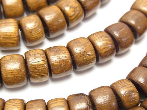 Roundel, Wood Beads Natural Beads