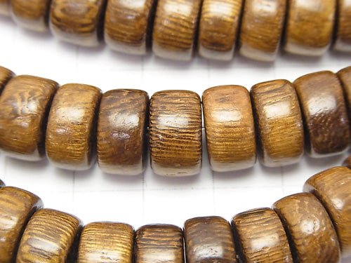 1strand $4.79! Wood Beads  Roundel 12x12x6mm 1strand beads (aprx.15inch/38cm)