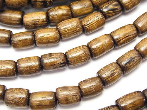 Tube, Wood Beads Natural Beads