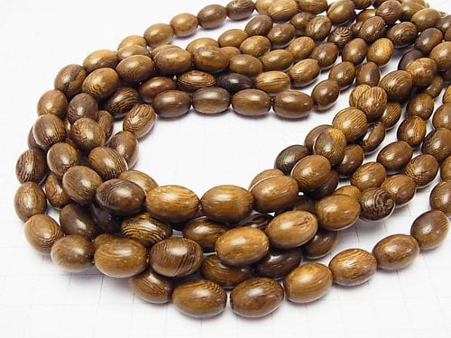 1strand $4.79! Wood Beads  Rice 15x10x10mm 1strand beads (aprx.15inch/36cm)