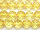 [Video] Baltic Amber Faceted Round 8 mm Yellow color 1/4 or 1strand beads (aprx.15 inch / 38 cm)