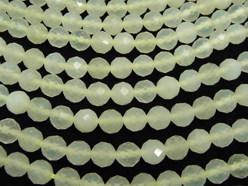 High Quality! 1strand $9.79! New Jade AAA 64 Faceted Round 8 mm 1strand beads (aprx.15 inch / 37 cm)