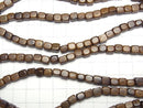 1strand $4.19! Wood Beads  Cube 6x6x6mm 1strand beads (aprx.15inch/38cm)