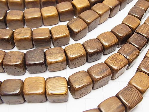 1strand $4.79! Wood Beads  Cube 10x10x10mm 1strand beads (aprx.15inch/38cm)