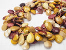 Mookaite Faceted Pear Shape 20 x 15 x 7 half or 1 strand beads (aprx.15 inch / 36 cm)