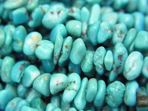 1strand $12.99! Turquoise AA++ Chips (Small Nugget ) 1strand beads (aprx.15inch/36cm)