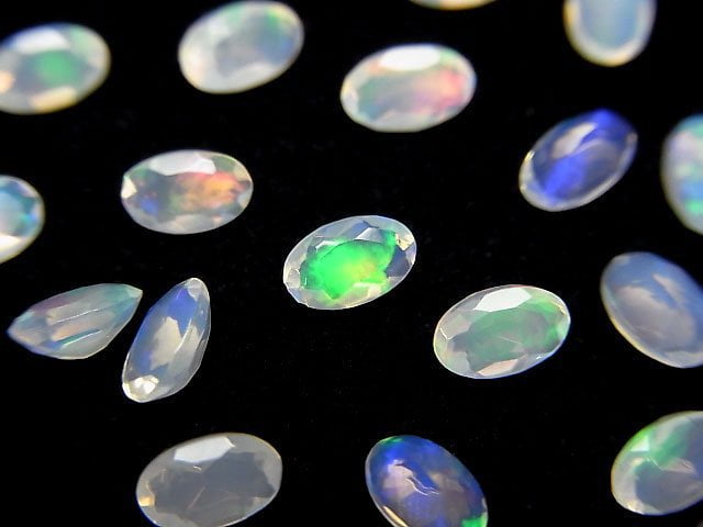 Opal, Oval Gemstone Beads