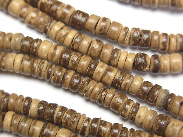 Roundel, Wood Beads Natural Beads