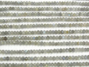 High Quality!  1strand $13.99! Labradorite AA Faceted Button Rondelle 5x5x3mm 1strand beads (aprx.15inch/37cm)