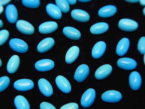 Cabochon, Turquoise Gemstone Beads