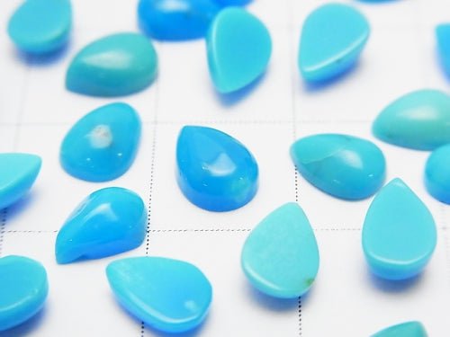 Arizona Sleeping Beauty Turquoise AAA Pear shape Cabochon 7 x 5 mm 10 pcs $38.99!