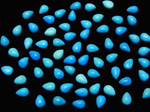 Arizona Sleeping Beauty Turquoise AAA Pear shape Cabochon 7 x 5 mm 10 pcs $38.99!