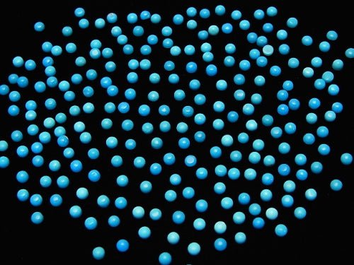 Arizona Sleeping Beauty Turquoise AAA Round Cabochon 2.5mm 10pcs $5.79!