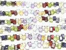 [Video] High Quality Mixed Stone AAA Rectangle Faceted 7x5mm Half or 1 Strand (28pcs)
