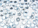 [Video]High Quality Sky Blue Topaz AAA Loose stone Round Faceted 5x5mm 10pcs