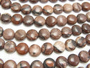 1strand $7.79! Red Picture Jasper Coin 12x12x6mm 1strand beads (aprx.15inch / 37cm)