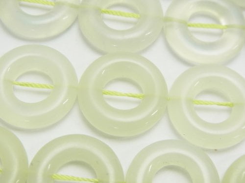 Coin, Jade Gemstone Beads