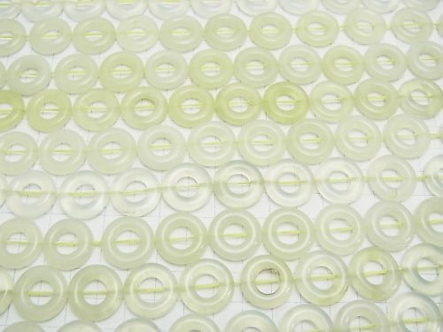 1strand $9.79! New Jade Coin (Donut) 18 x 18 x 5 mm 1strand beads (aprx.15 inch / 38 cm)