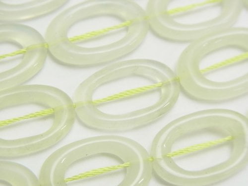 Jade, Oval Gemstone Beads