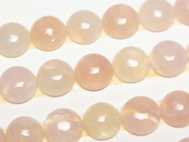 Cabochon, Morganite Gemstone Beads