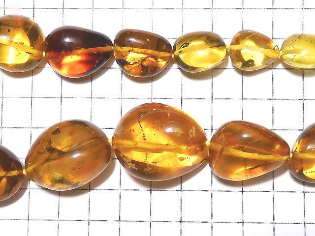 [Video] [One of a kind] Insect Baltic Amber Nugget Necklace