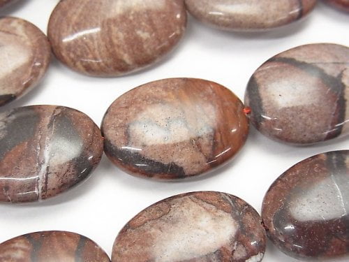 Jasper, Oval Gemstone Beads