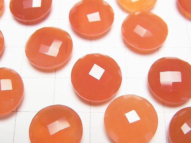 [Video]High Quality Carnelian AAA Undrilled Coin Cushion Cut 14x14mm 3pcs $17.99!