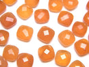 Carnelian, Rectangle, Undrilled Gemstone Beads