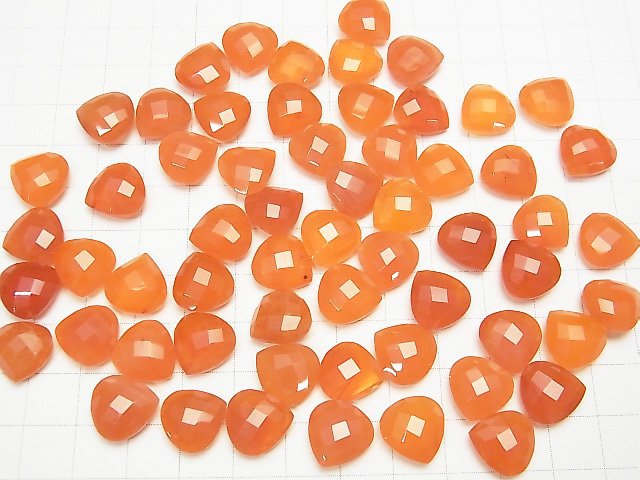 [Video] High Quality Carnelian AAA Undrilled Chestnut Cushion Cut 12x12mm 3pcs $13.99!
