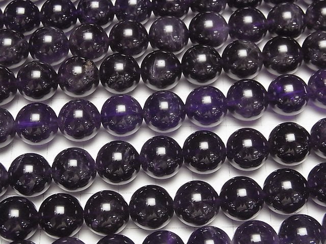 Amethyst AA++ Round 12mm half or 1strand beads (aprx.15inch/37cm)